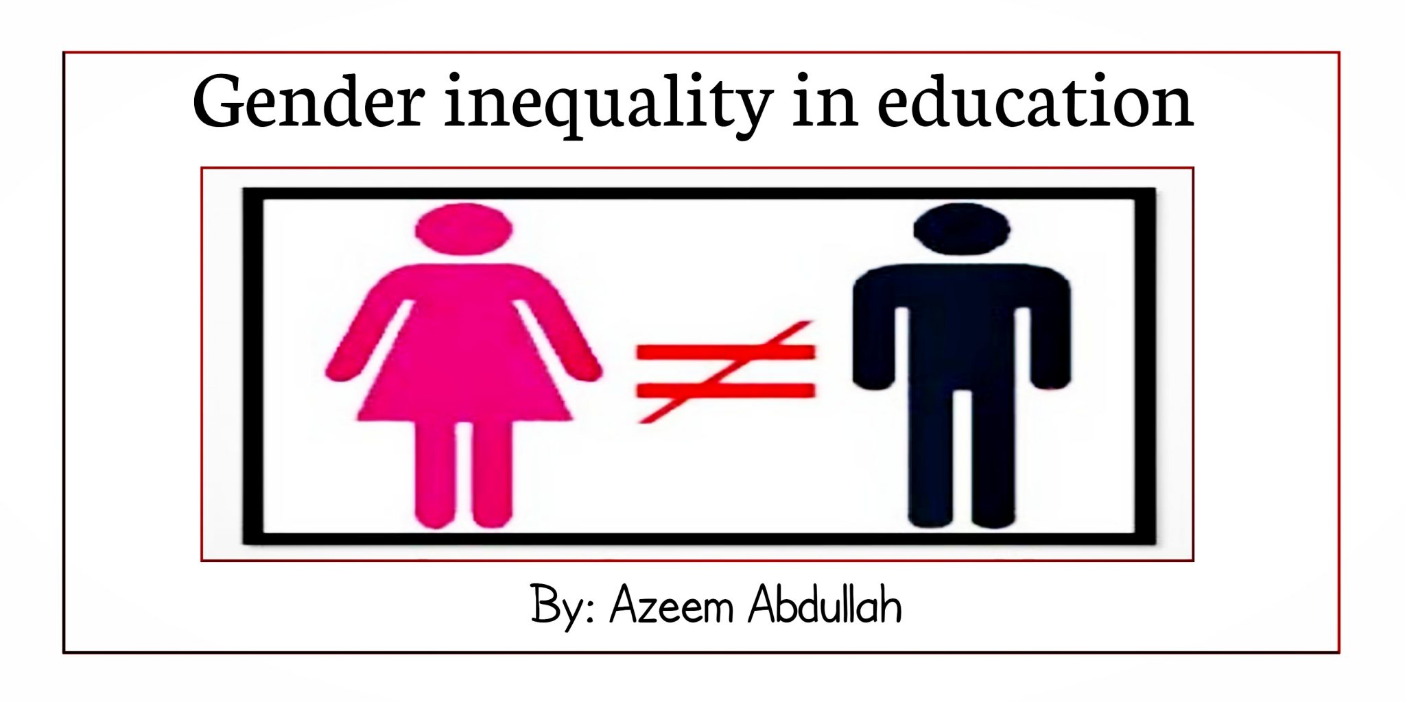 research on gender discrimination in education
