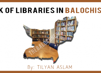 Lack of libraries in Balochistan