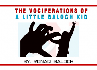 The Vociferations of a Little Baloch Kid