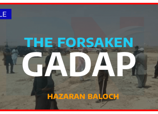 The Forsaken Gadap karachi Hazaran Baloch